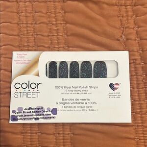 Color Street Glitter Nail Polish Strips Holidaze